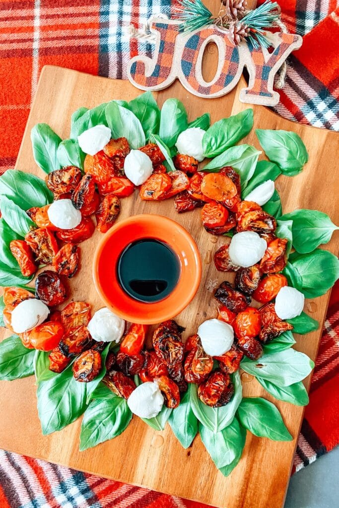 caprese wreath
